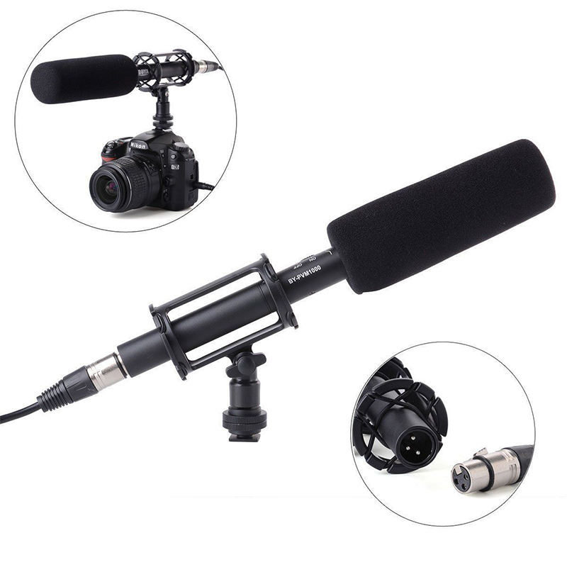 BOYA BY-PVM1000 set Shotgun Microphone ไมค์ติดกล้อง 